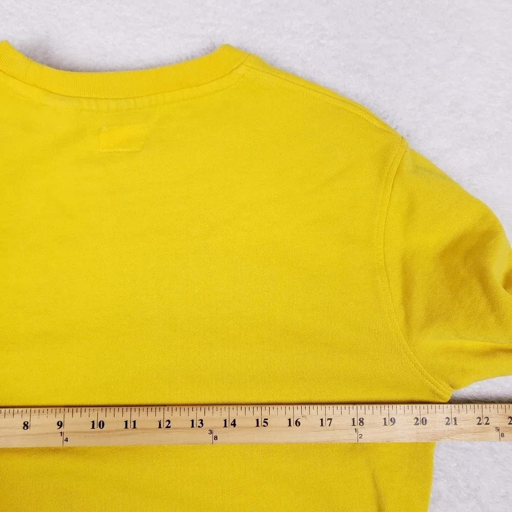 Levi's‎ Colorblock Graphic Crewneck Sweatshirt Small Yellow